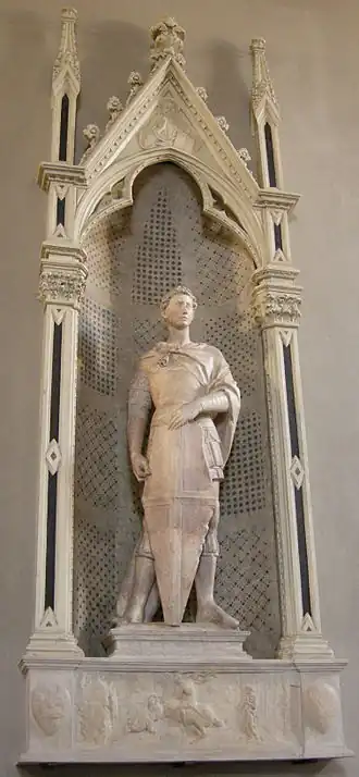 Tabernacolo représentant Saint-Georges debout