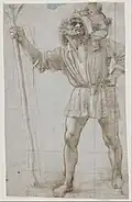 Saint Christophe avec l'enfant Jésus.