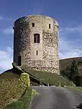 Donjon du Chateau des Angles en 2011