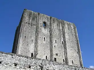 Le donjon.