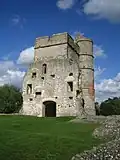 Les ruines, du côté intérieur.