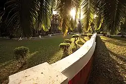 Le jardin central