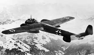 Vue de l'avion.