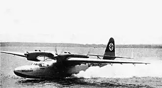Vue de l'avion.