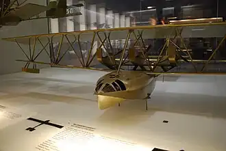 Vue de l'avion.