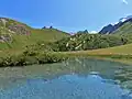 Le Doron de Champagny au lac de la Glière.