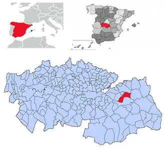 Localisation de Dosbarrios