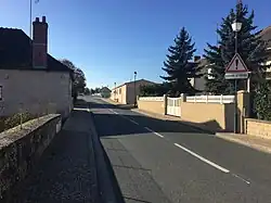 La rue Principale en 2017.