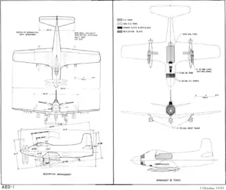 vue en plan de l’avion