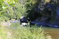 Les gorges.