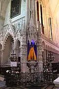 Emplacement de la Vierge noire.