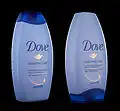 Shampoing et revitalisant Dove, fabriqué au Brésil par Unilever.