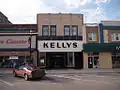 Le centre-ville de Devils Lake en 2005