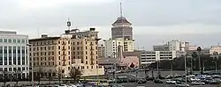 Panorama urbain de la ville de Fresno