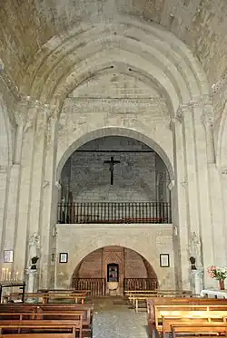 Fond de la nef.