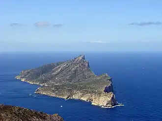 Vue de Dragonera.