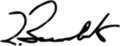 Signature de Dragutin ZelenovićДрагутин Зеленовић