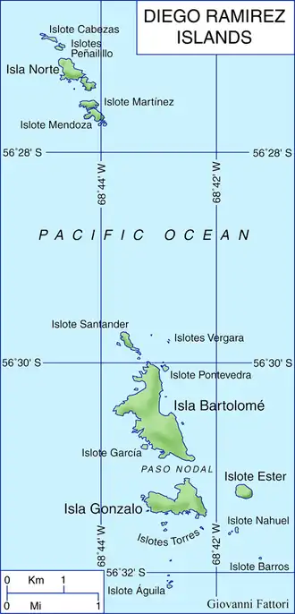 Carte de l'archipel