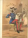 Cent-garde en tenue de ville