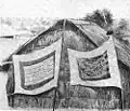 Drapeaux de Rabah pris par les Français à Kousséri
