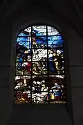 1894Descente de Croix et Mise au tombeau, Ateliers Lorin (haut transept sud est).