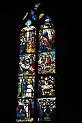 Scènes de la vie du Christ (baie 4).