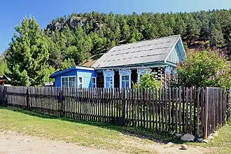 Maison en bois.