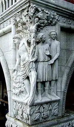 L'Ivresse de Noé, palais des Doges, Venise.