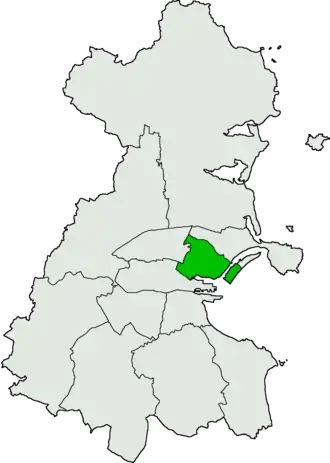 Carte de la circonscription.