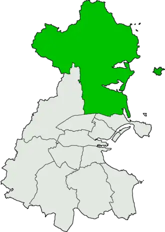 Carte de la circonscription.