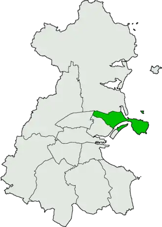 Carte de la circonscription.