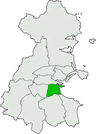 Carte de la circonscription.