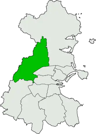 Carte de la circonscription.