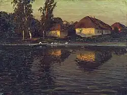 Le Soir en Ukraine.