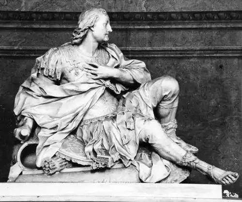 Monument du duc de Bouillon et de sa femme (1605-1652), détail, Cluny, Hôtel-Dieu.