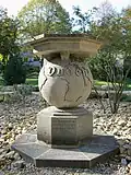 Hommage au dictionnaire dans le jardin public de Bad Hersfeld