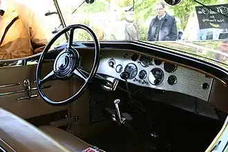 Intérieur de Duesenberg J