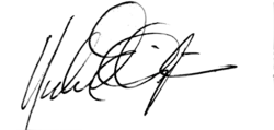 signature de Duke Ellington