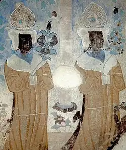 Concubines d'un empereur Tangoute