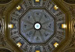 Dôme intérieur de la cathédrale.