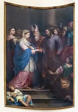 Le Mariage de la Vierge par Francesco Minorello.