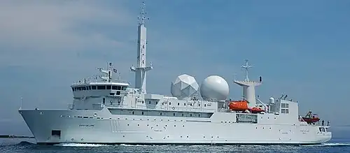Le bâtiment de recherches électromagnétiques Dupuy-de-Lôme.