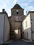 La tour de l'Horloge, côté est (oct.&nbsp;2012).