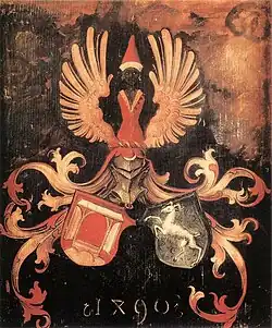 Le dos de la peinture
