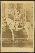 Giuseppe Garibaldi à Crémone, avril 1862.