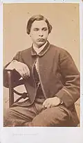 Portrait de Ricciotti Garibaldi, fils de Garibaldi.