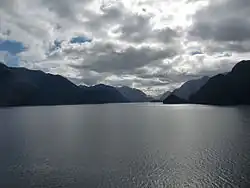 Vue du Dusky Sound.
