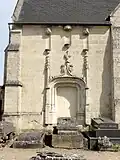 Façade du collatéral.