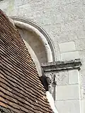 Archivolte du portail.