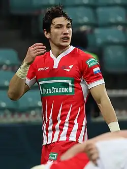 Description de l'image Dzobelov Khetag vs Clubs (cropped).jpg.